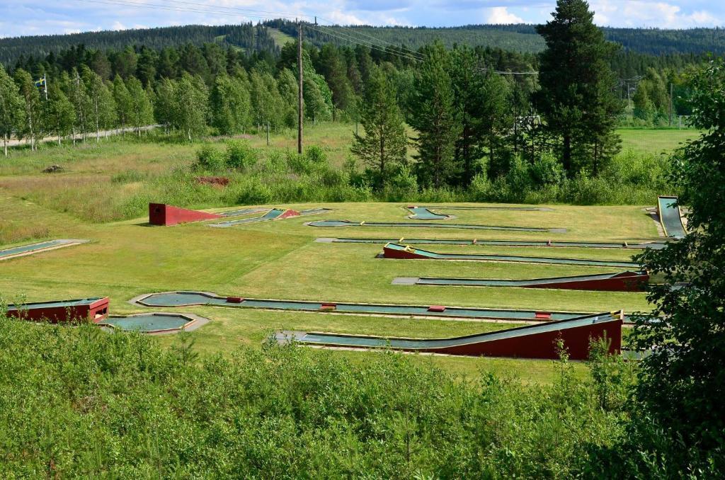 Saiva Camping & Stugby Vilhelmina Exterior foto